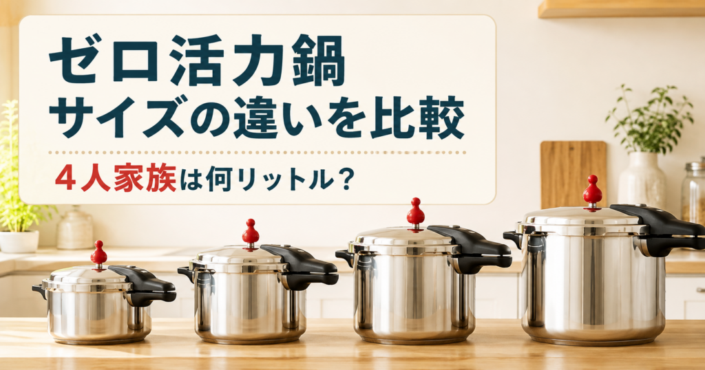 ゼロ活力なべ　サイズ